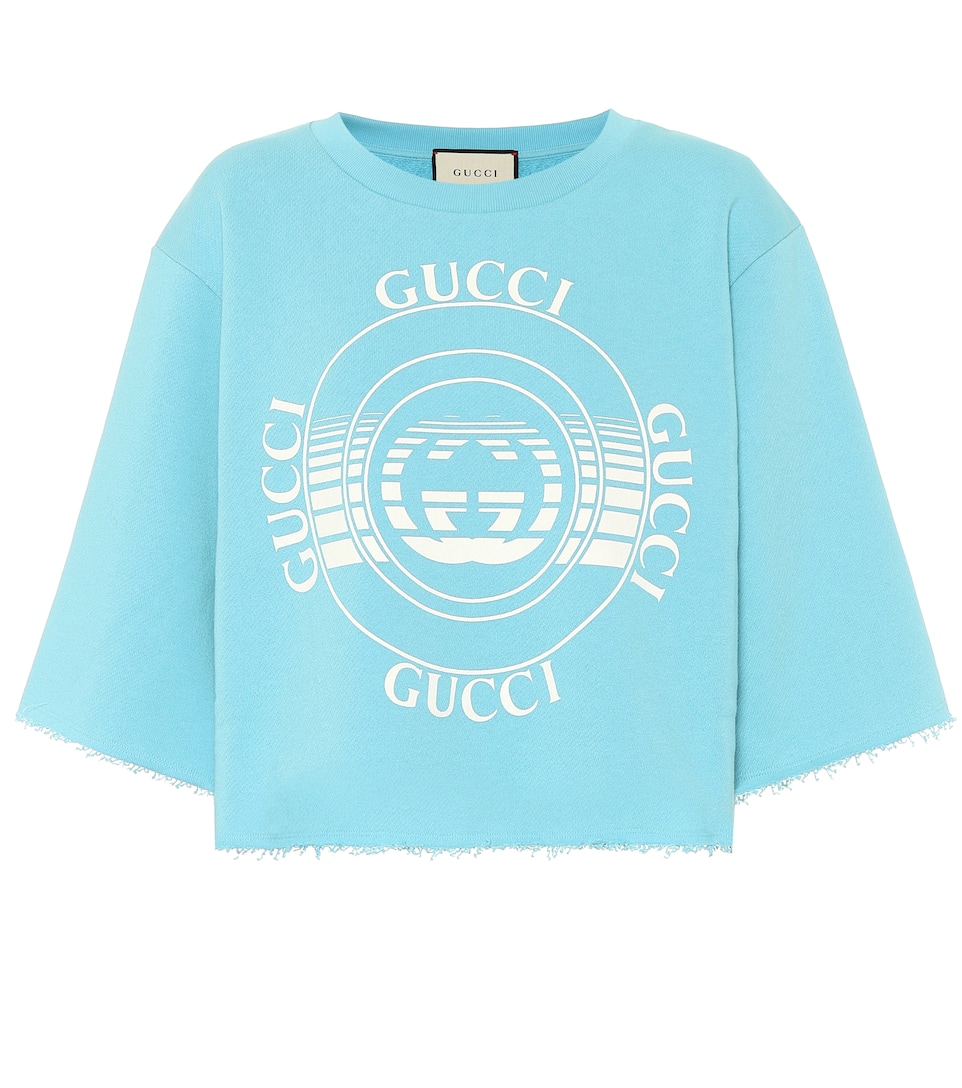 gucci cropped sweatshirt