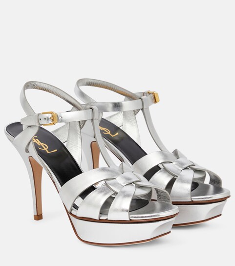 ysl tribute platform sandals