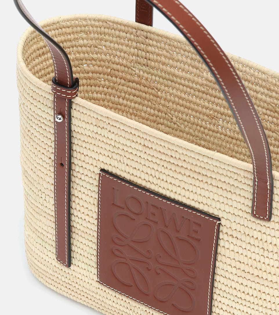 loewe raffia tote