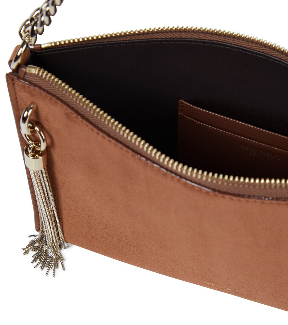 Callie迷你绒面革单肩包展示图