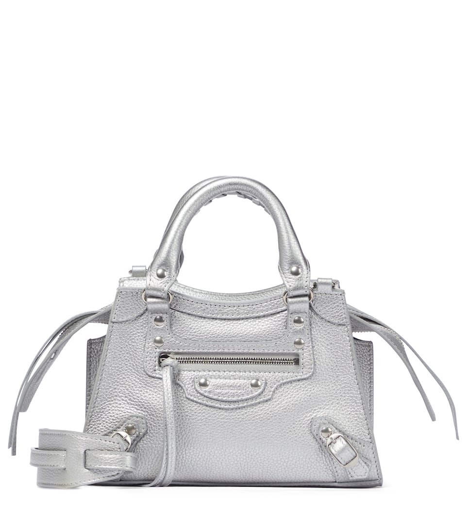 balenciaga neo classic mini leather crossbody bag