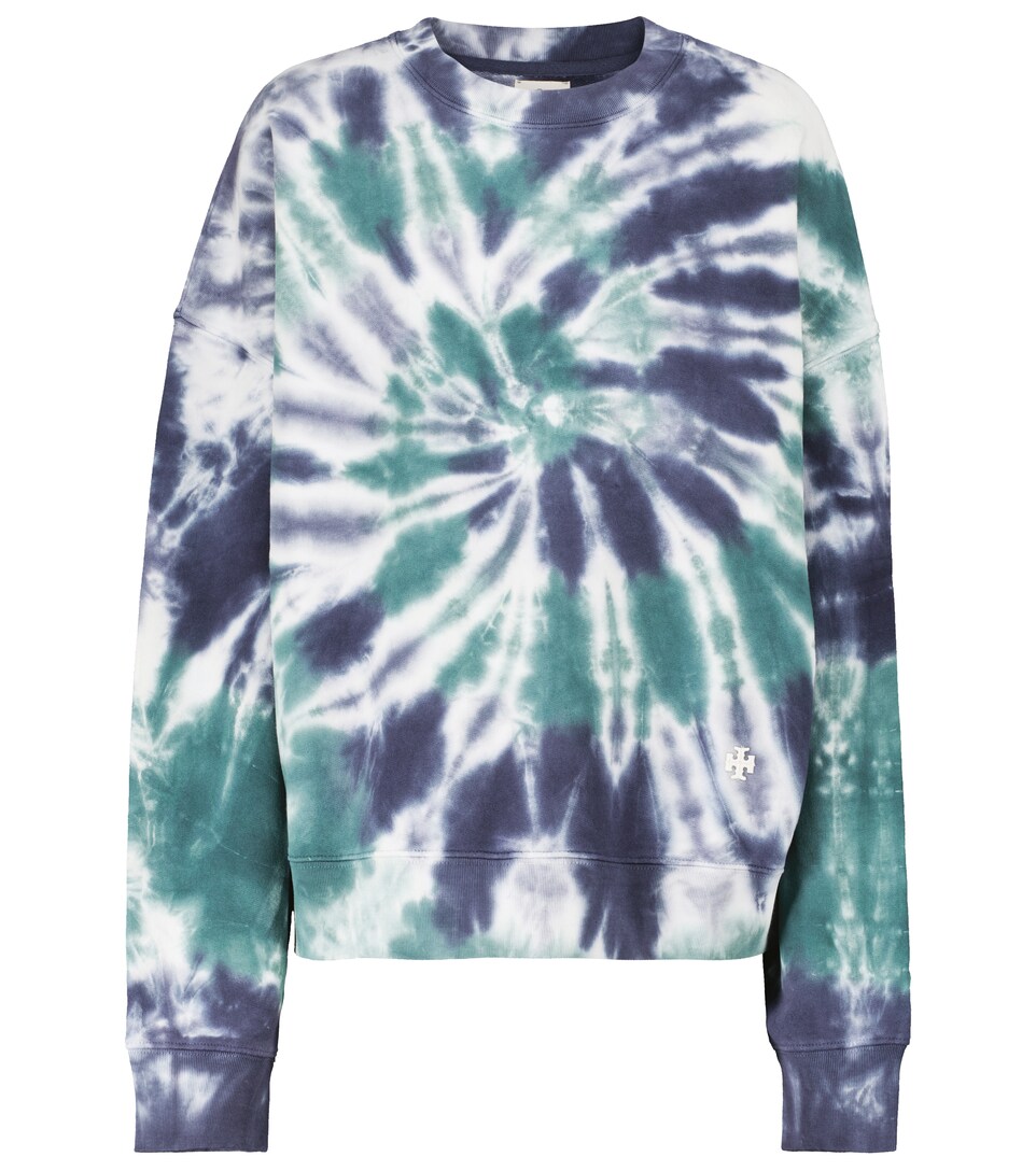 tie dye cotton sweatshirt