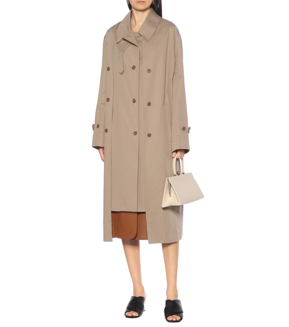 棉质华达呢风衣