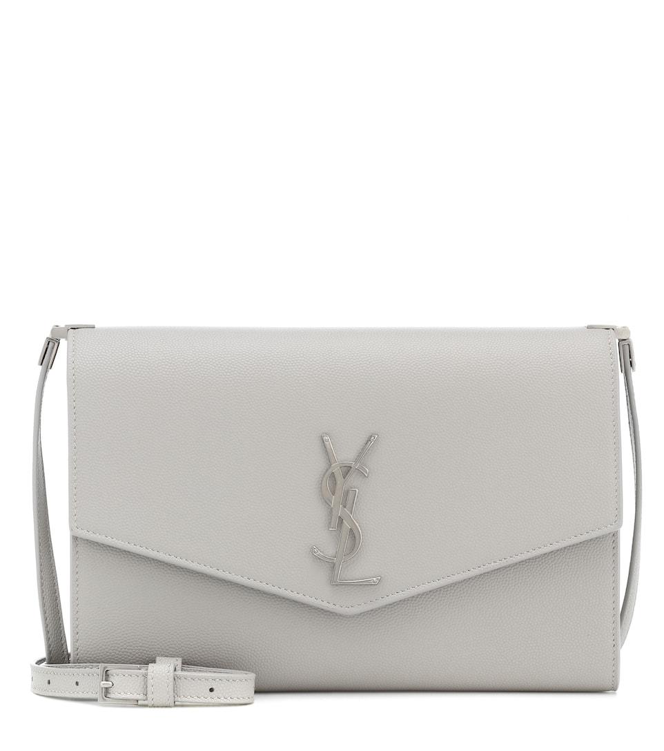 Ysl uptown small leather clutch clearance