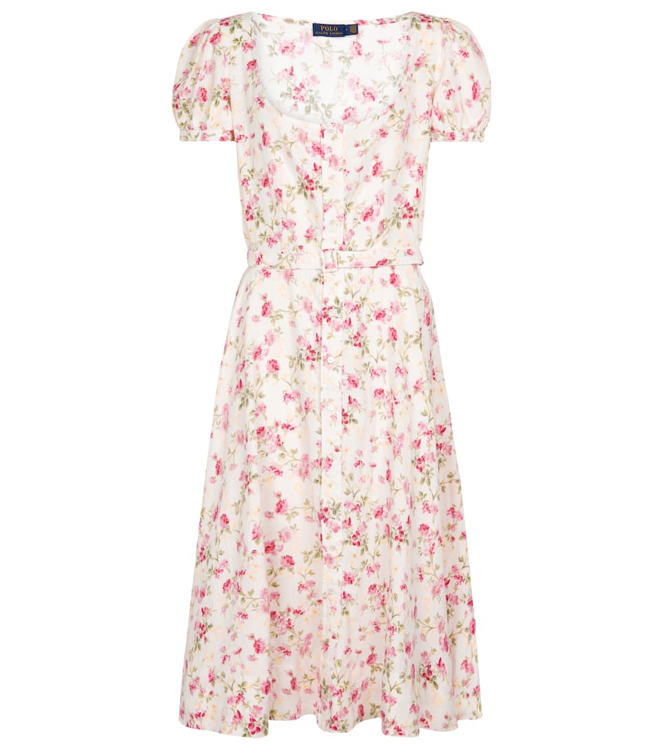 Polo floral dress clearance