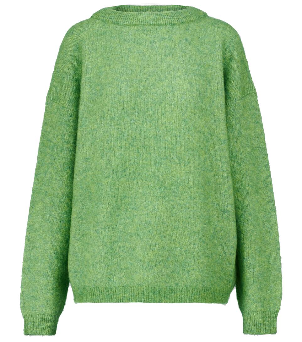 acne green sweater