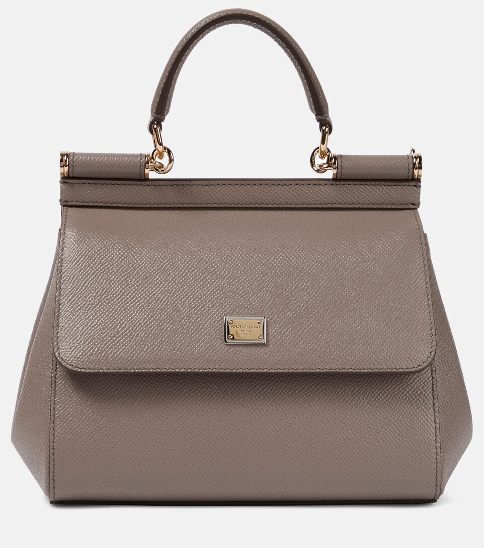 Sicily Small Leather Shoulder Bag - Dolce \u0026 Gabbana | mytheresa