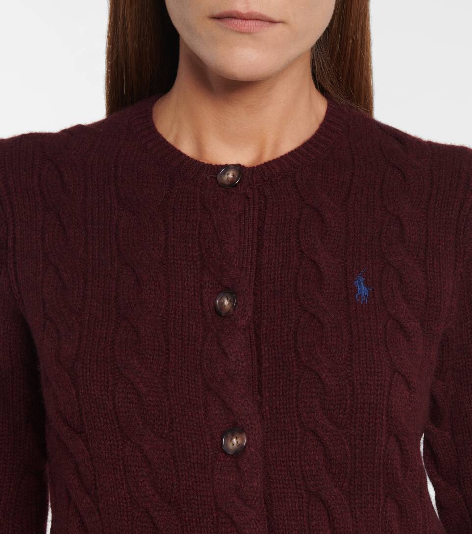 polo wool cardigan
