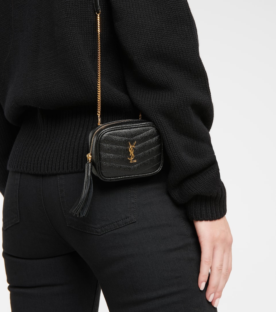 Saint Laurent Baby Lou leather belt bag Mytheresa