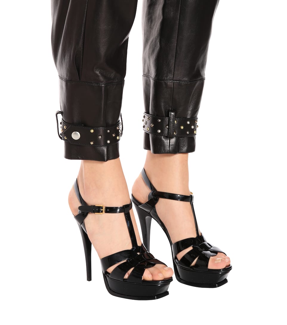 tribute platform sandals