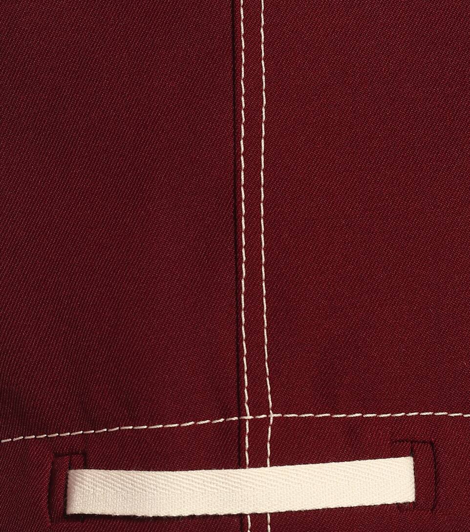 羊毛华达呢上衣