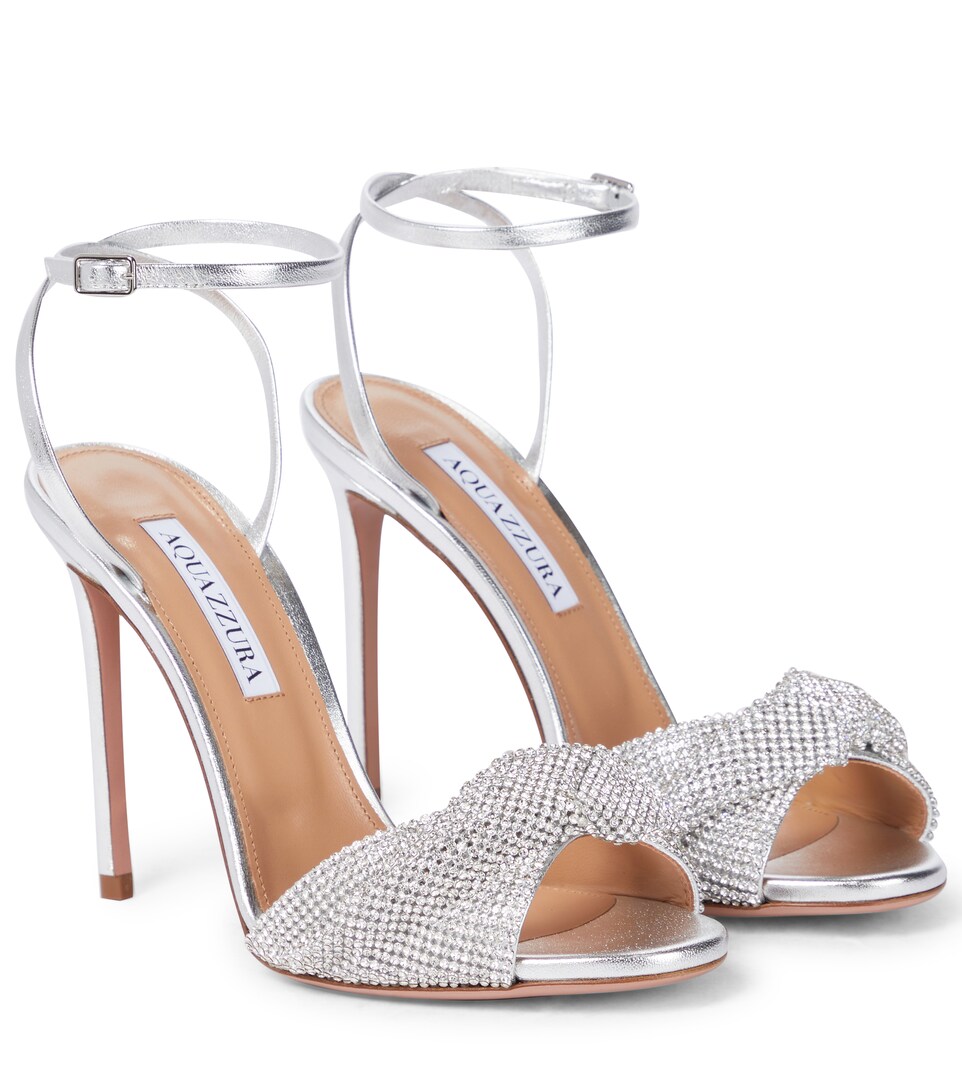 crystal sandals