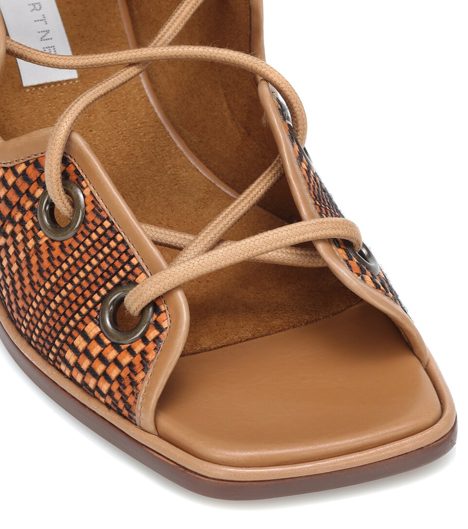 maia人造皮革罗马凉鞋