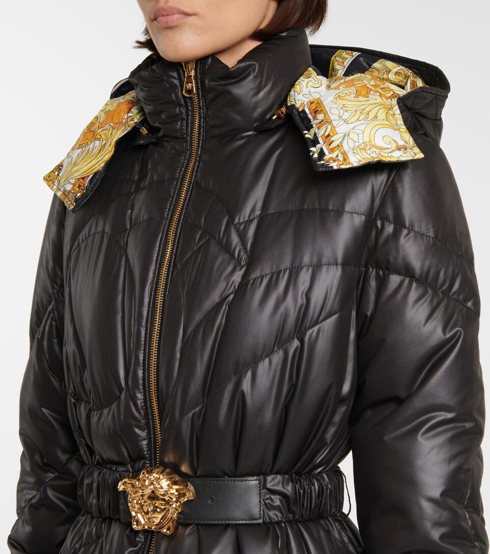 versace down coat