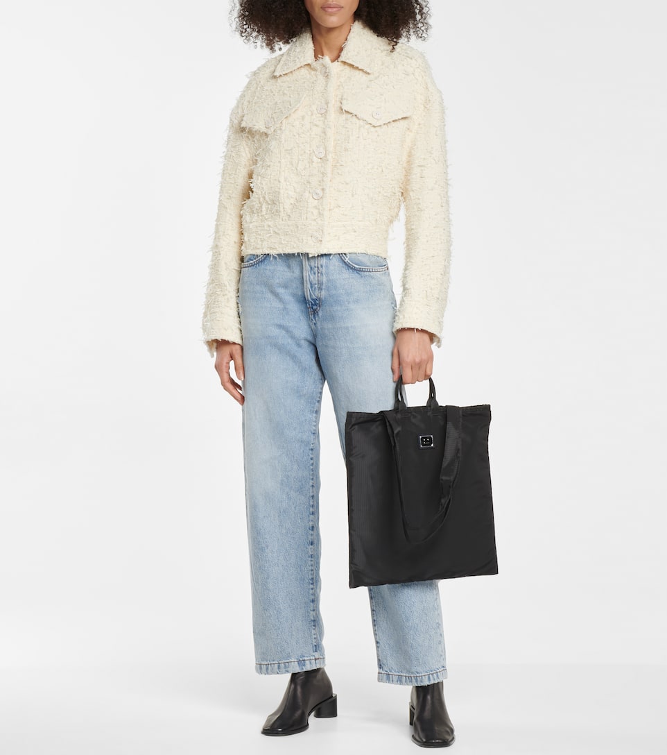 ACNE STUDIOS LOGO NYLON TOTE,P00582596