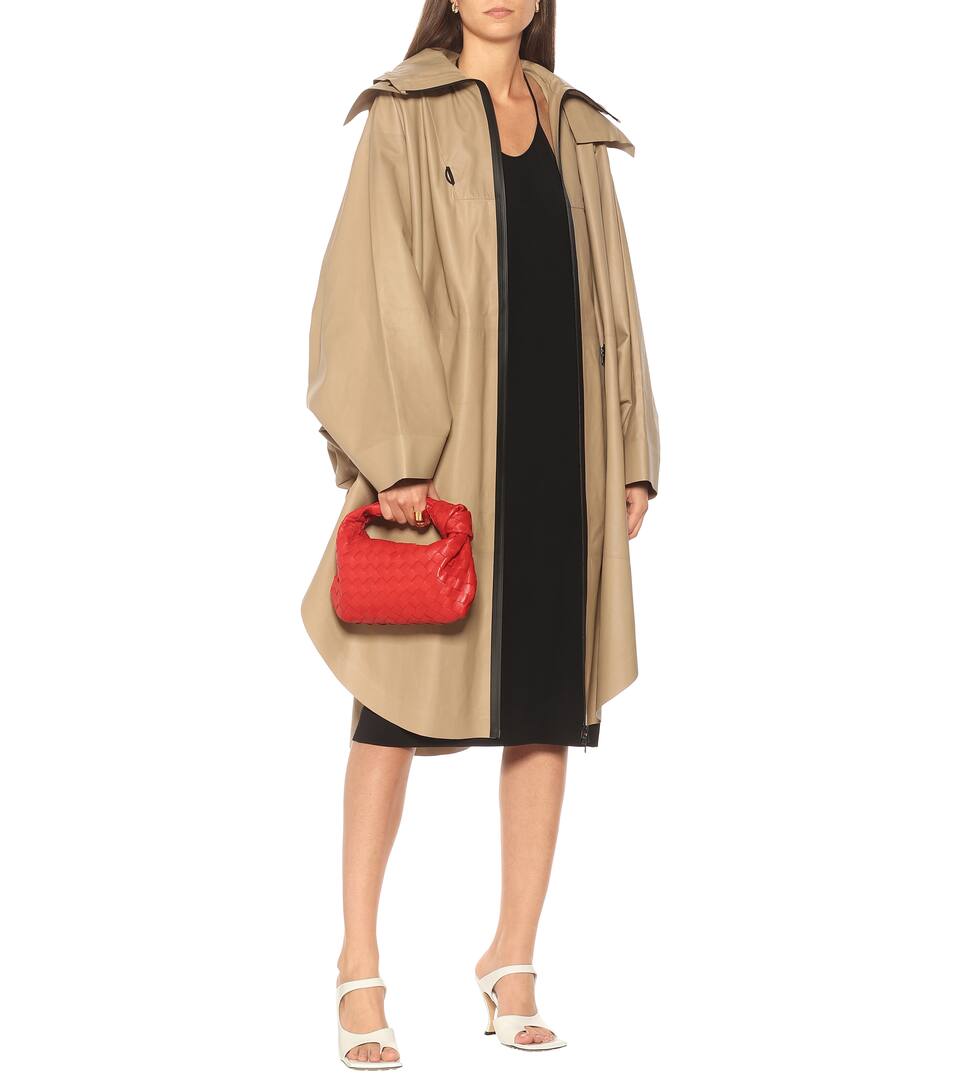 bv jodie迷你皮革托特包