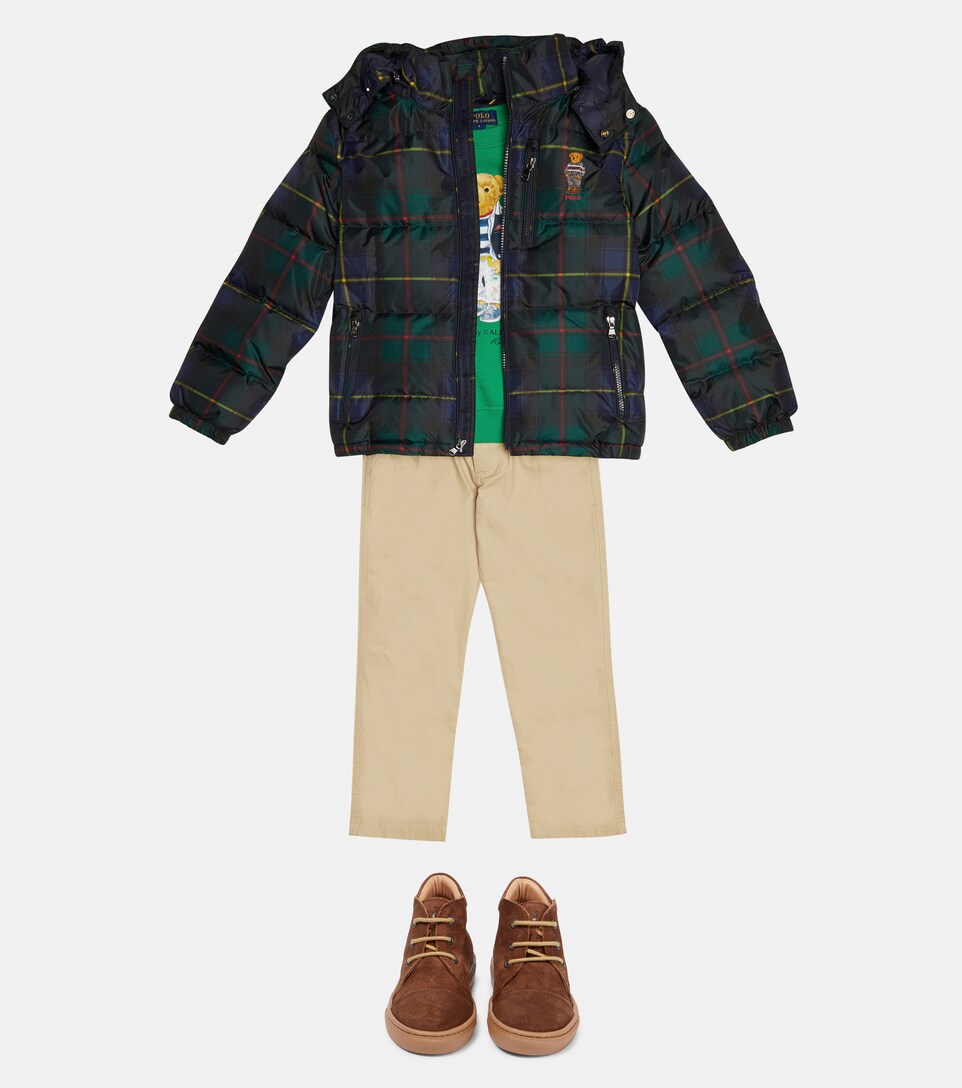 polo bear down jacket