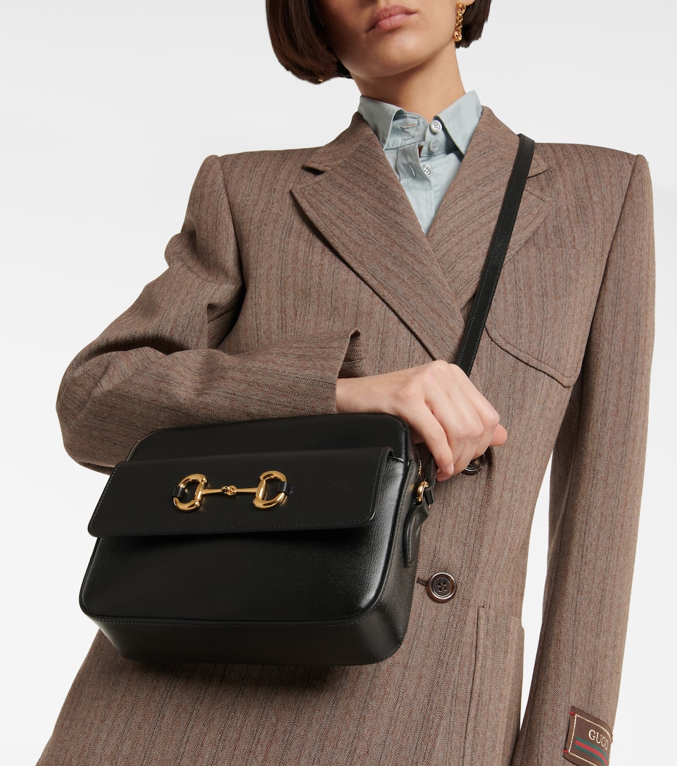 Gucci Horsebit 1955 Small leather crossbody bag Mytheresa