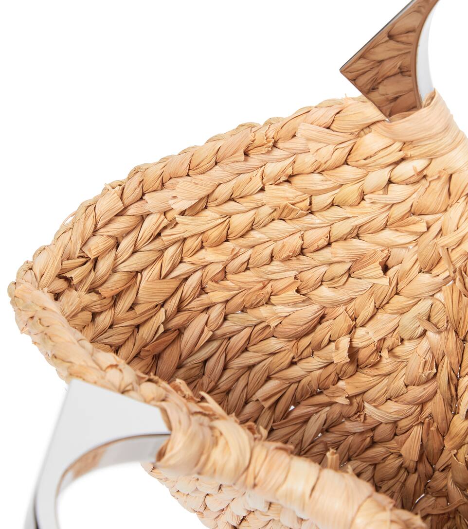PACO RABANNE OP'ART WOVEN TOTE,P00542206