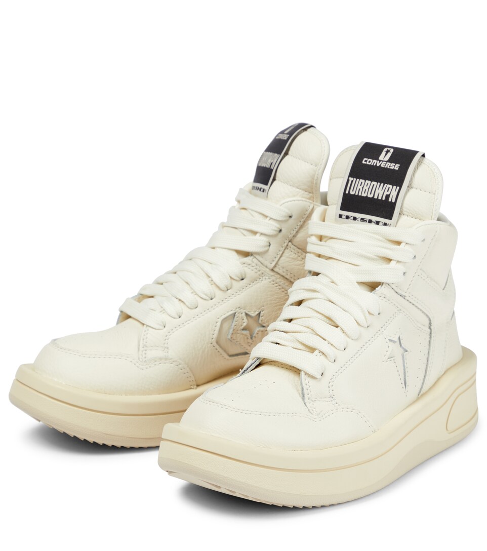 Rick Owens - x Converse DRKSHDW TURBOWPNç®é©é«å¸®è¿å¨é | Mytheresa