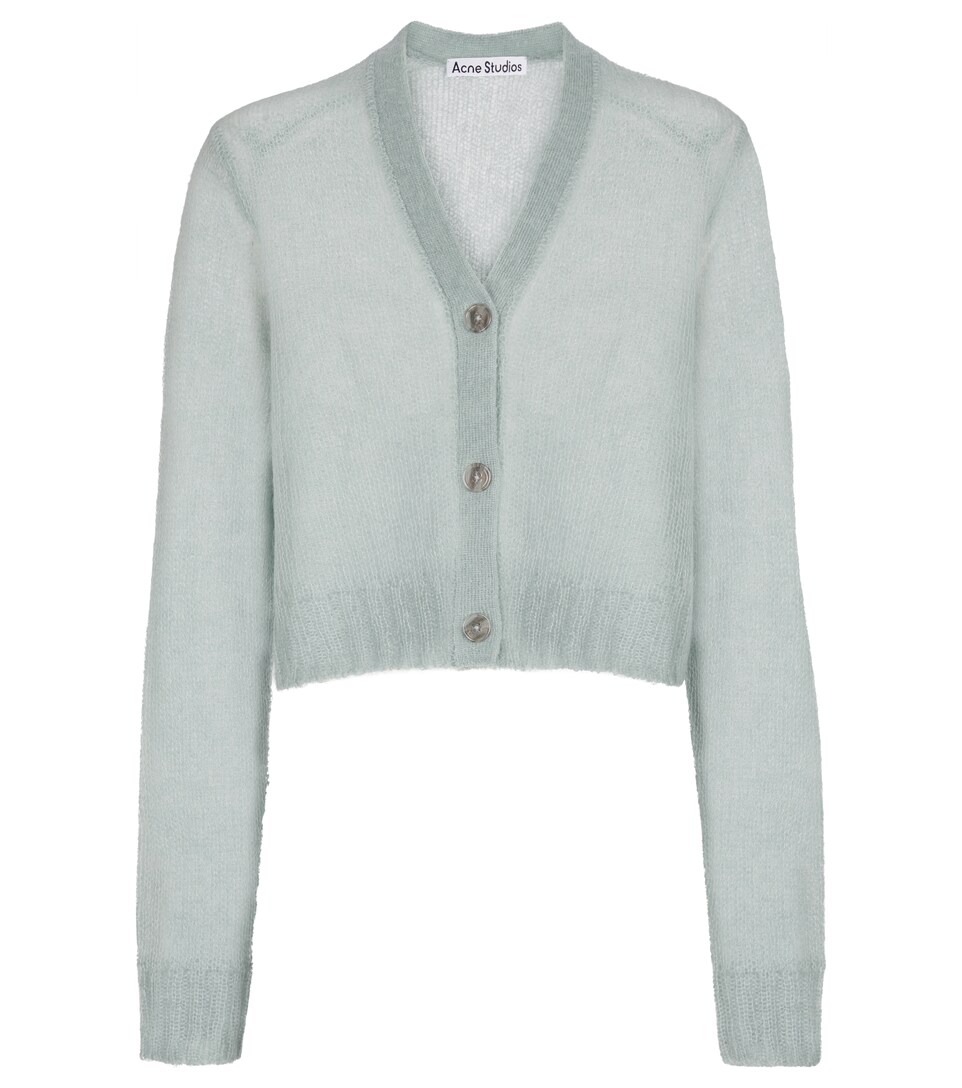 acne studios mohair blend cardigan