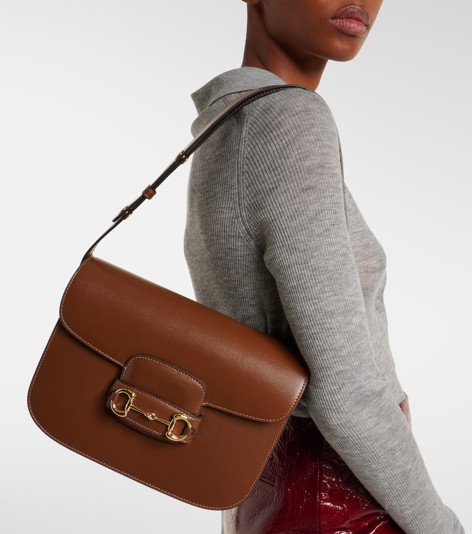1955 horsebit leather shoulder bag Clearance