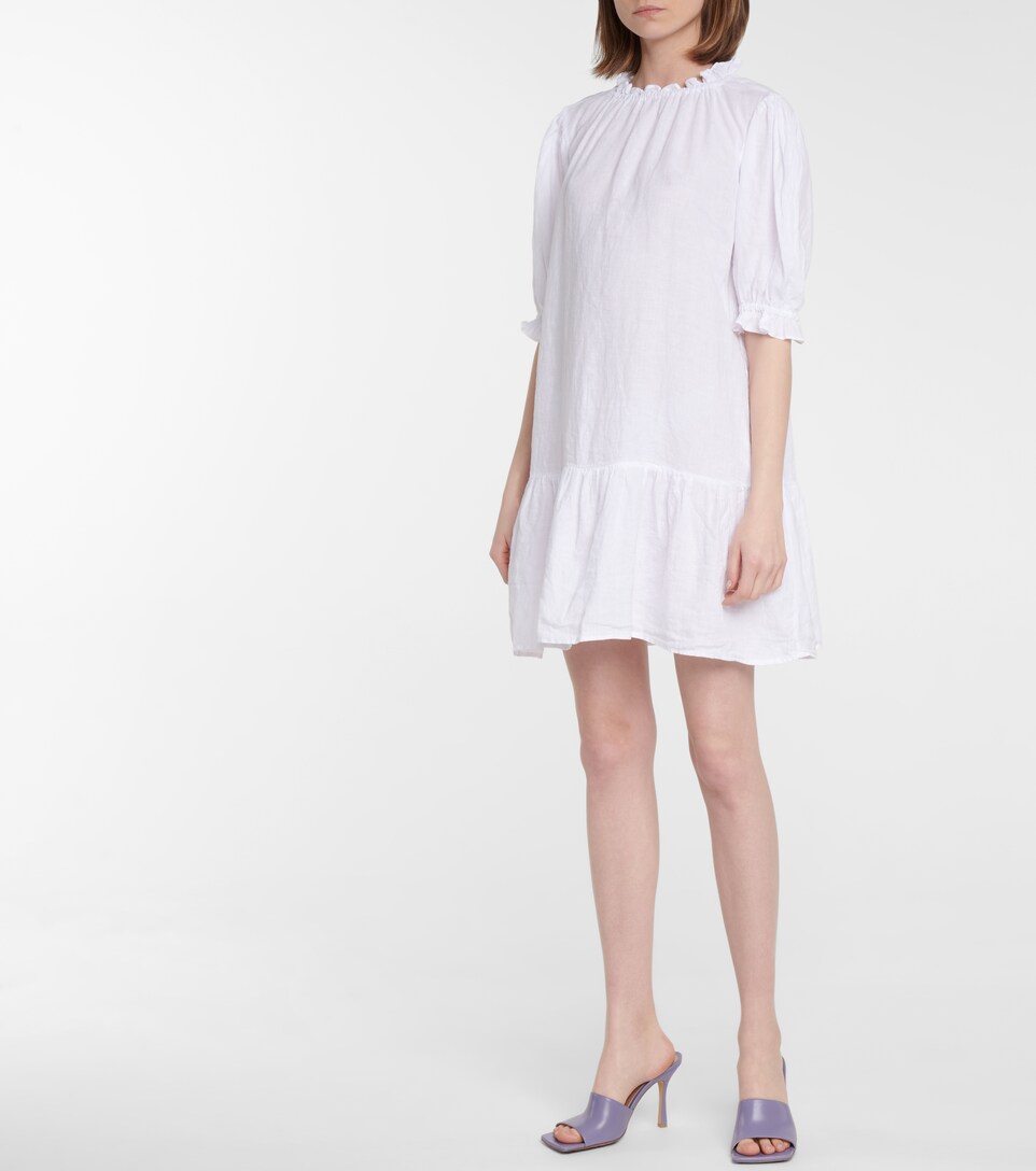 Bernice亚麻迷你连衣裙展示图