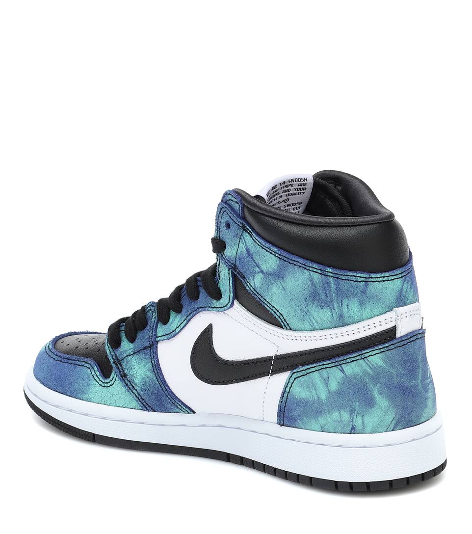 air jordan 1扎染运动鞋