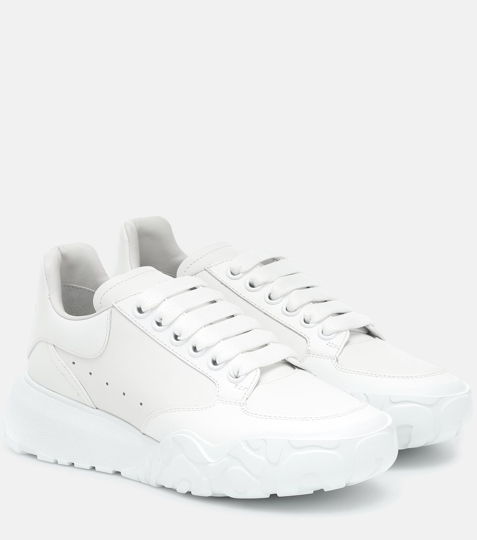 alexander mcqueen white trainer