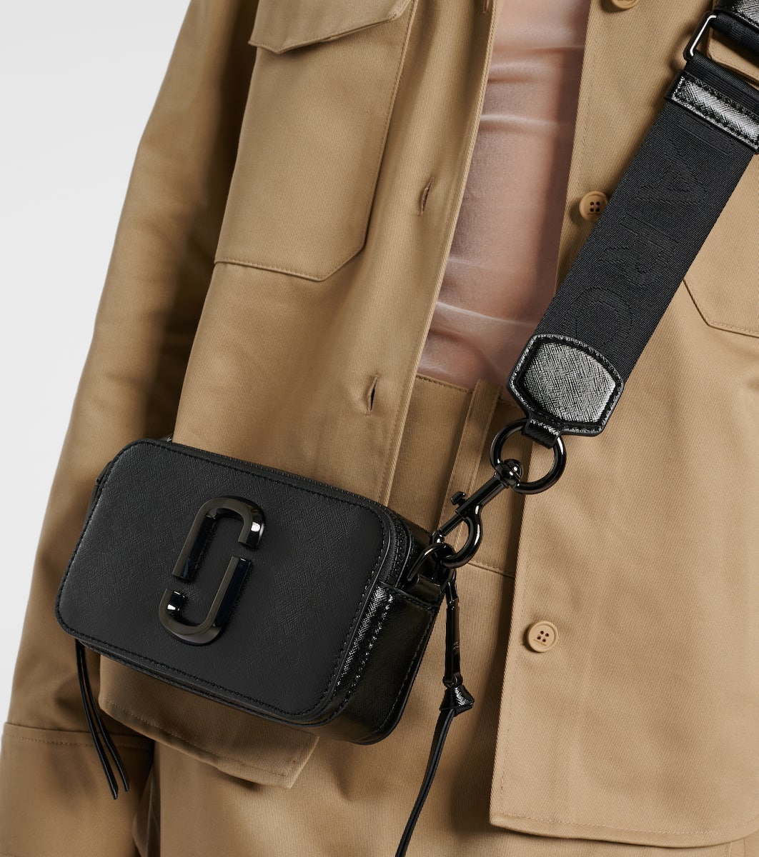 Marc jacobs black snapshot dtm bag clearance