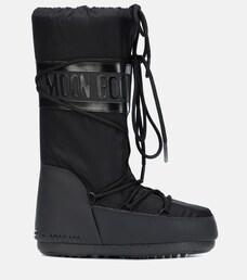 moon boots classic plus black