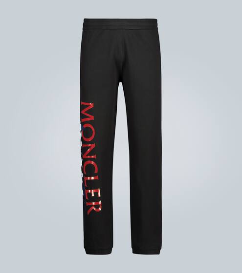 2 MONCLER 1952 & AWAKE NY logo cotton trackpants | Moncler Genius
