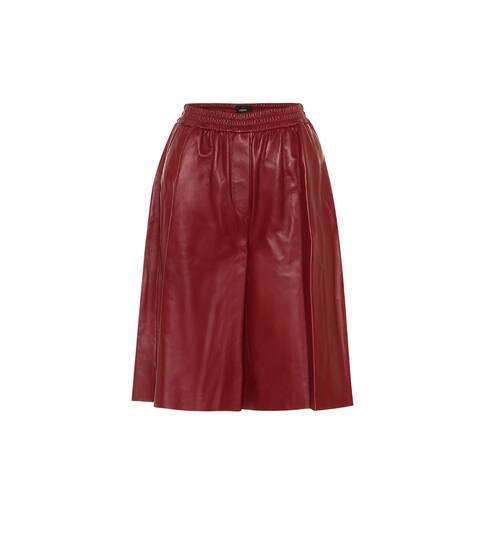 Tomy leather Bermuda shorts | Joseph