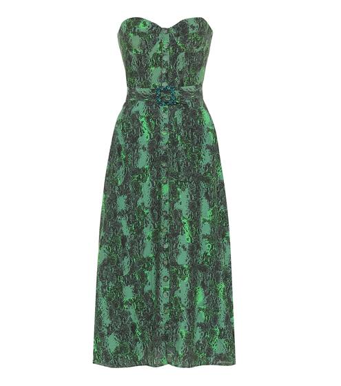 Peggy printed bustier midi dress | ROTATE BIRGER CHRISTENSEN