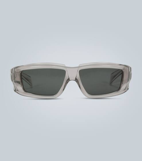 Rectangular transparent sunglasses | Rick Owens