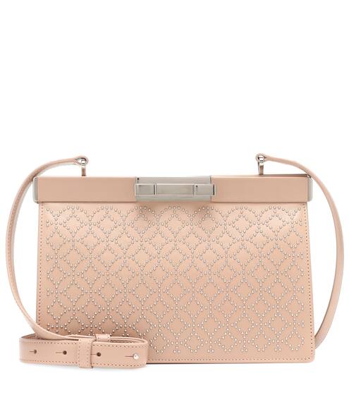 Cecile 24 leather shoulder bag | Alaïa