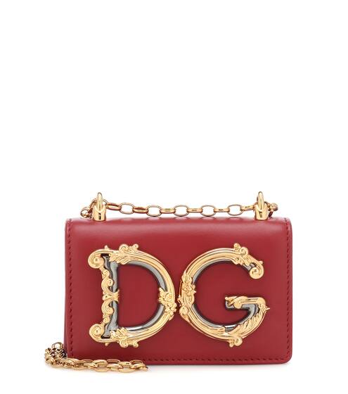 DG Girls Mini leather shoulder bag | Dolce & Gabbana