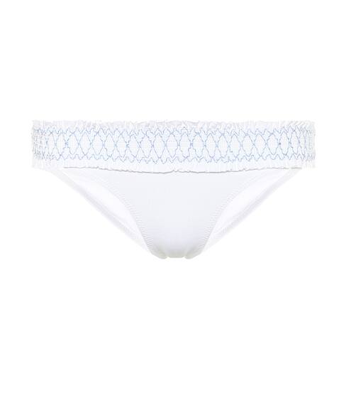 Antilles smocked bikini bottoms | Heidi Klein