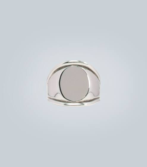 Sterling silver signet ring | Bottega Veneta