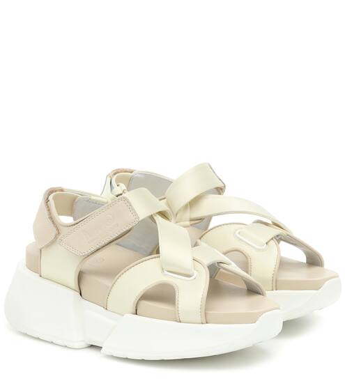 Leather platform sandals | MM6 Maison Margiela