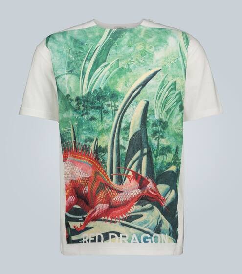 Red Dragon cotton T-shirt | Valentino