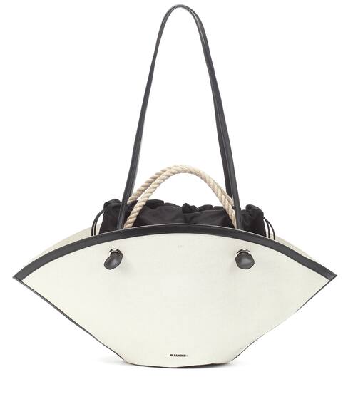 Exclusive to Mytheresa – Sombrero Medium linen tote | Jil Sander