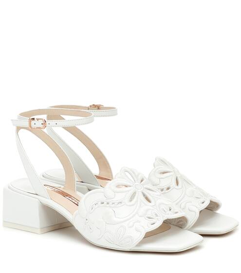 Cassia leather sandals | Sophia Webster