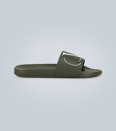 Valentino Garavani VLOGO橡胶凉拖鞋 | Valentino
