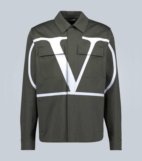 VLOGO cotton overshirt | Valentino