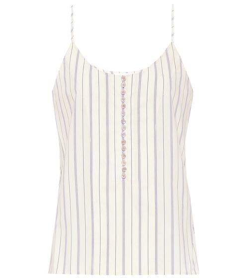 Striped cotton camisole | Chloé