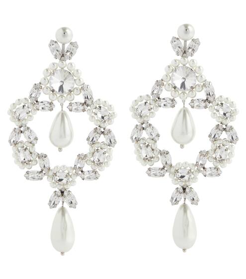 Large Cameo缀饰耳环 | Simone Rocha