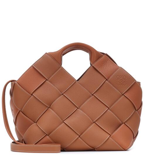 Woven leather tote | Loewe
