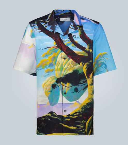 Floating Island short-sleeved shirt | Valentino