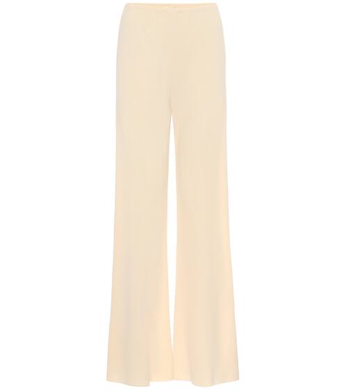 Gala crêpe wide-leg pants | The Row